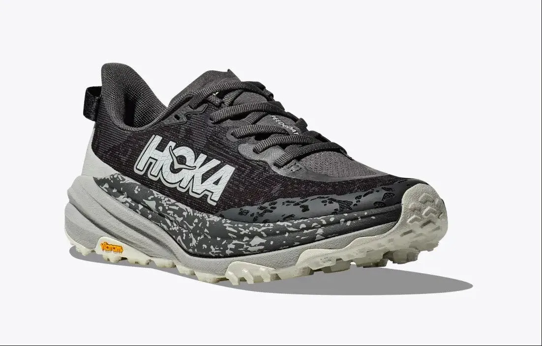 WOMEN'S HOKA SPEEDGOAT 6 1147811BLVR COLOR: BLACK/ALOE VERA