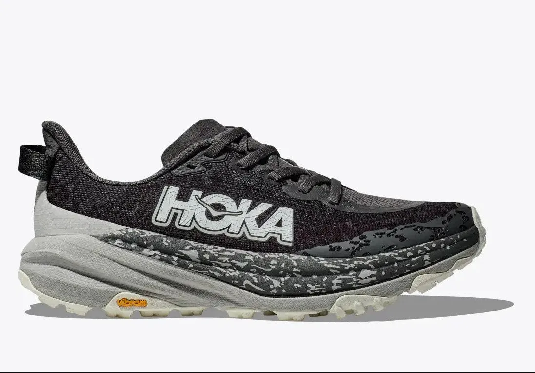 WOMEN'S HOKA SPEEDGOAT 6 1147811BLVR COLOR: BLACK/ALOE VERA