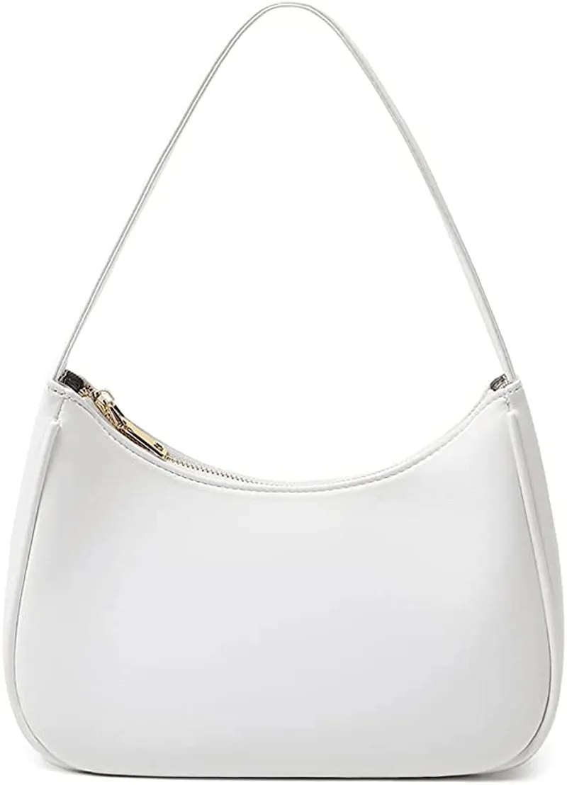 Women's Mini Hobo Shoulder Bag Purse with Zipper Closure