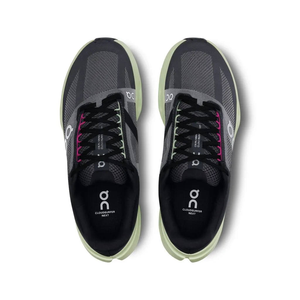 Women's On Cloudsurfer Next Running Shoe in Black | Lima