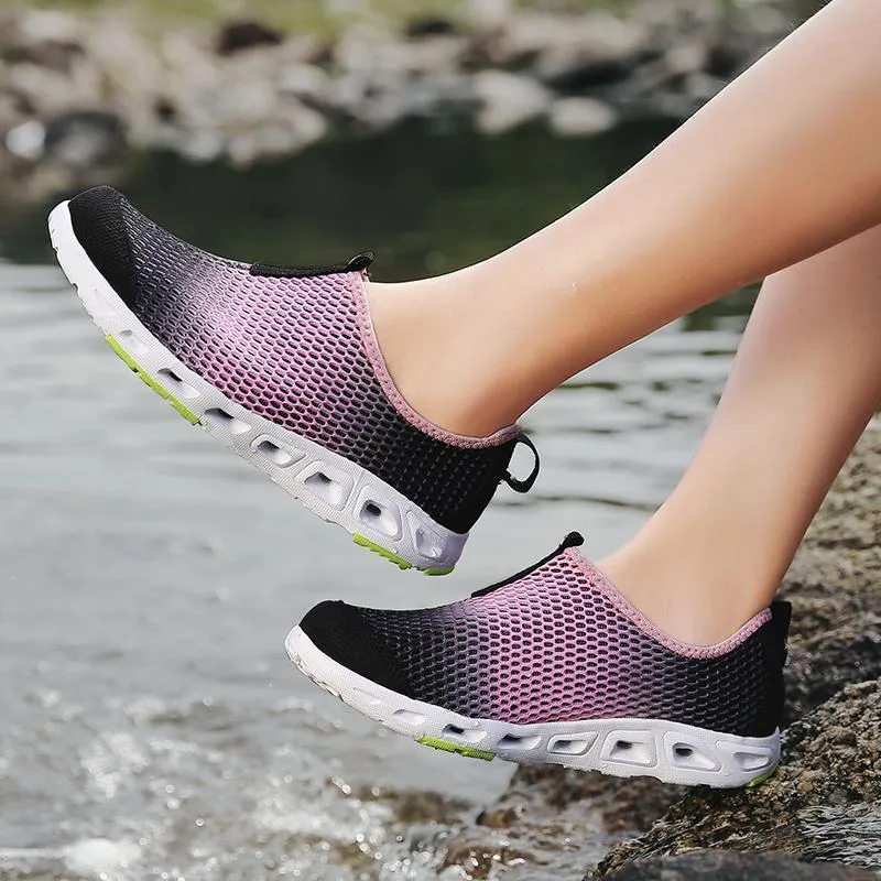 Women's Outdoor Mesh Slip-on Climbing Water Shoes