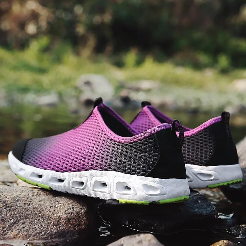 Women's Outdoor Mesh Slip-on Climbing Water Shoes