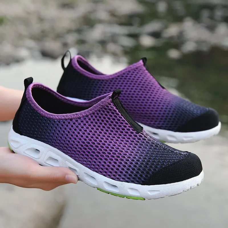 Women's Outdoor Mesh Slip-on Climbing Water Shoes