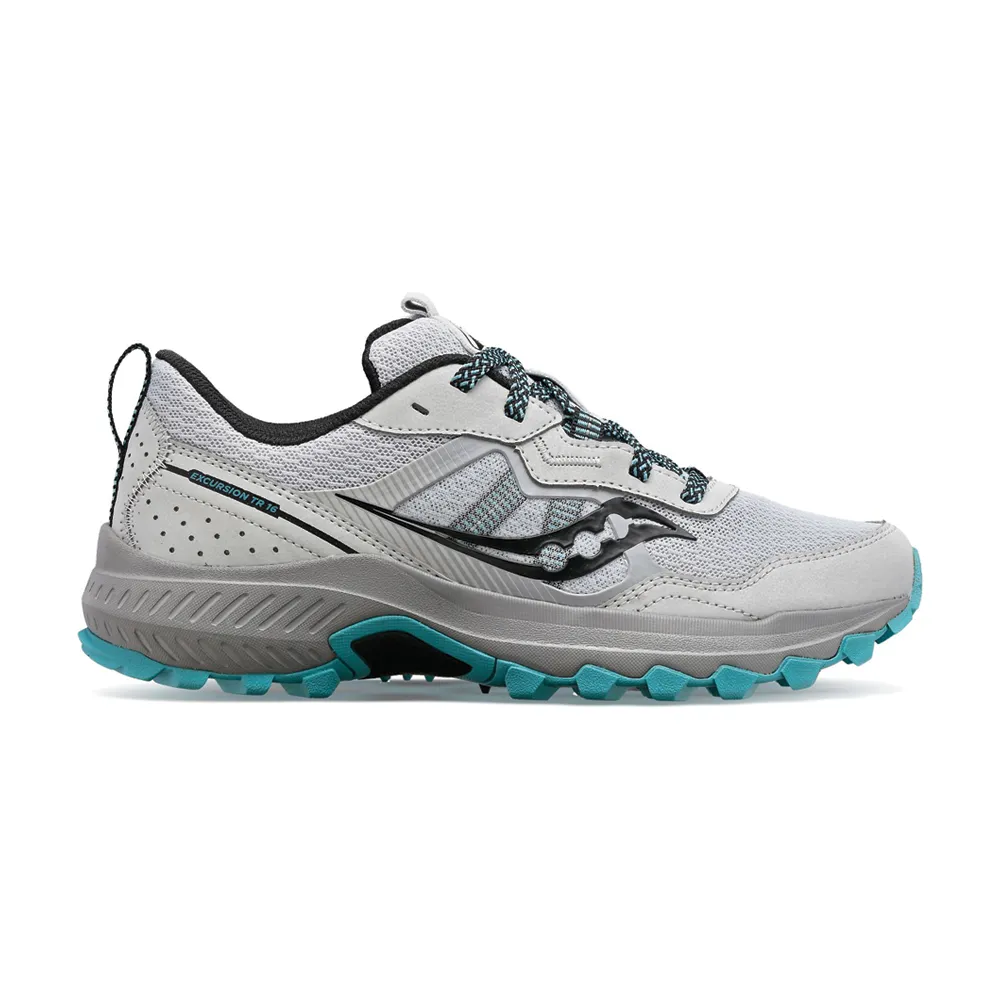 Women's Saucony Excursion TR16 Color: Fog/Rainfall (WIDE WIDTH)