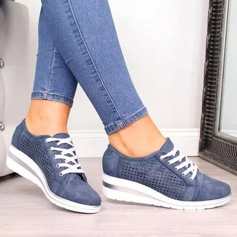 Women's wedge sneakers best shoes for walking