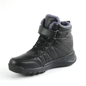 Women's winter thermal velvet pretty cute trendsetter high top anti-skid leisure boots